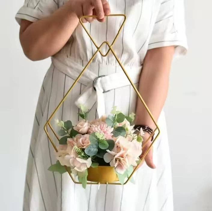 Elegant Design Supply - Venta al por mayor Floreros - Soporte nórdico metálico para flores8