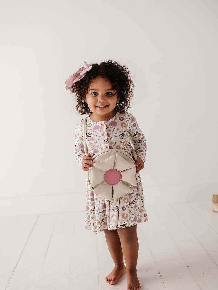Flower Purse Fall Winter 2025 for wholesale by babysprouts clothing company