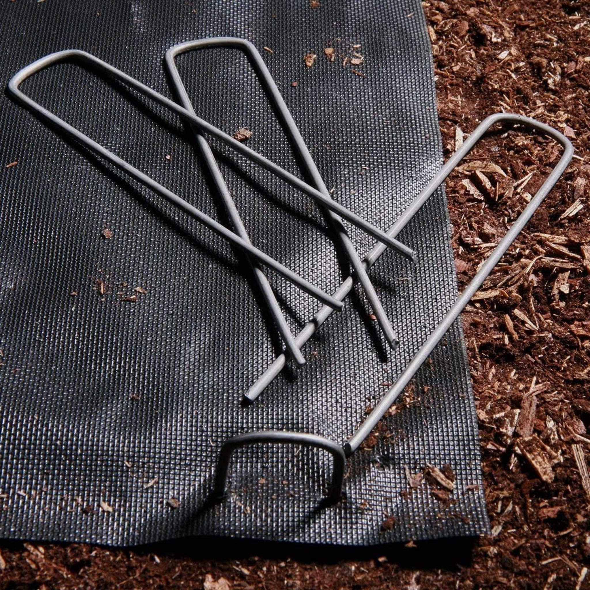 Ashman Online - Wholesale Garden Tool - Ashman 6 Inch Landscape Staples, 100 count5