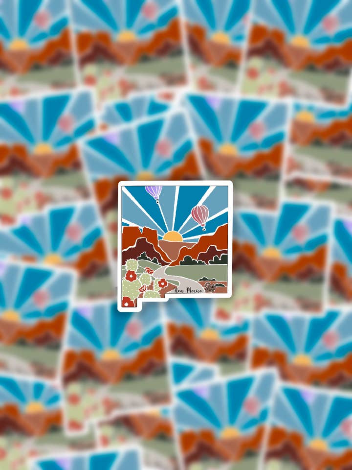 New Mexico State Sticker for wholesale by CreationsByMaddied
