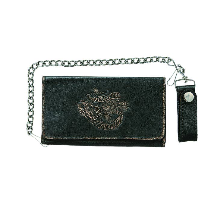 Brown 9078.00 - Biker Chain Wallet for wholesale on Faire
