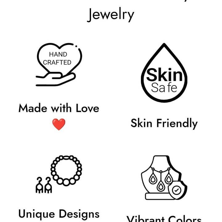 House of Kraft Jewelry & Accessories - Wholesale Jewelry Set - Geometric Jewelry Set | Clay Jewelry | Chocker Jewelry10