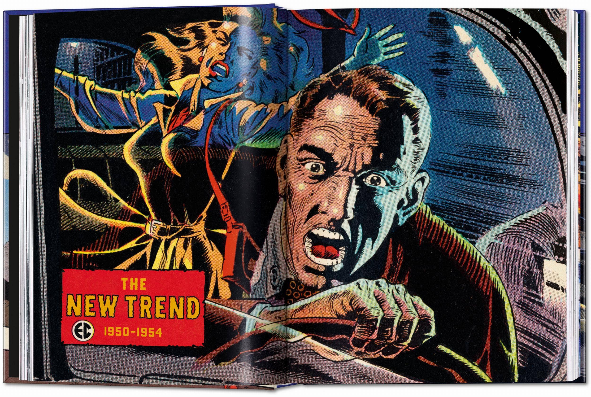 TASCHEN Europe - Wholesale Display Book - EC Comics. The New Trend 1950–54. 45th Ed. (English)2