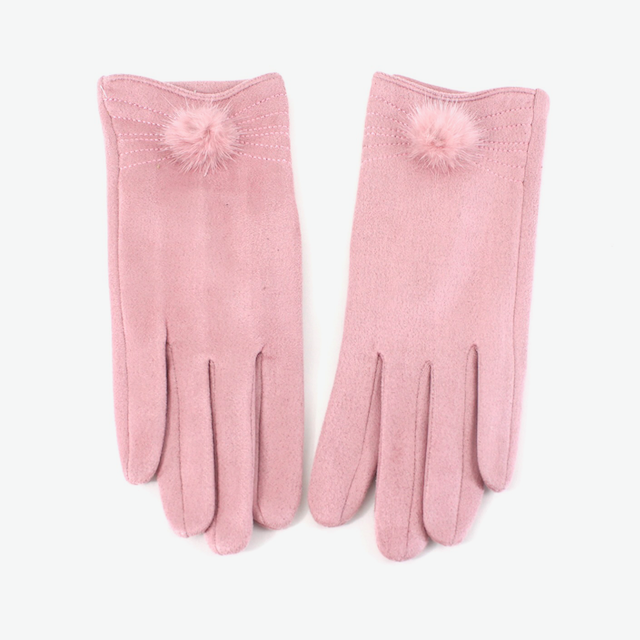 Pretty Persuasions – Großhandel Handschuhe – Damen – A23065 Helena Handschuhe mit kleinem Pompon4