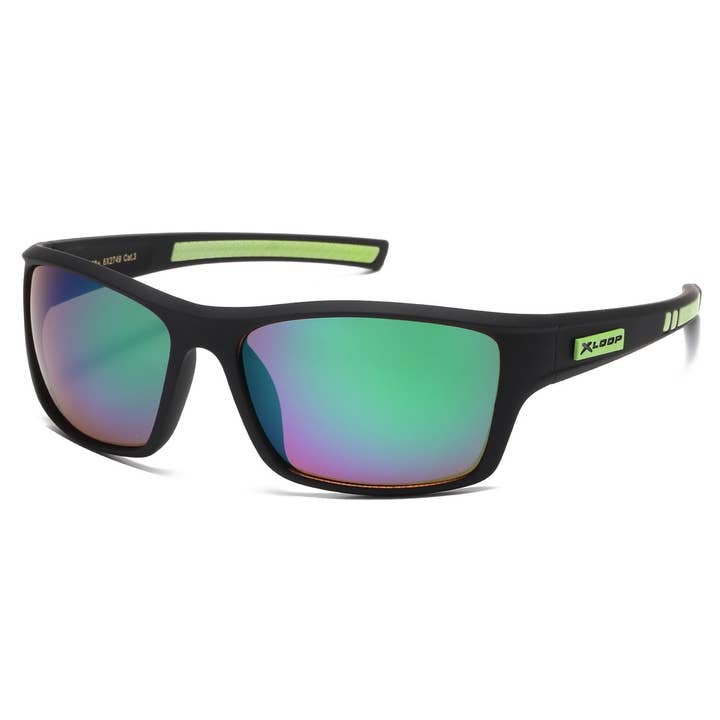 Sunrayzz Imports - Wholesale Sunglasses - Men's - Xloop Sports Wrap Sunglasses x2749