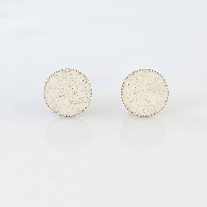 White Planet earrings for wholesale by LITCHI