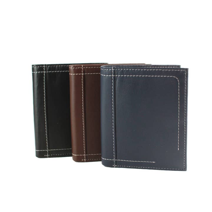 Eastern Counties Leather – wholesale Wallet - Men’s – Isaac leather Wallet0