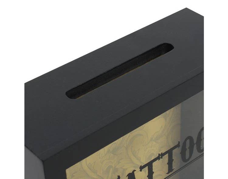 Crystal Magick Wholesale Ltd – wholesale Money/piggy bank – Tattoo Fund Money Box1