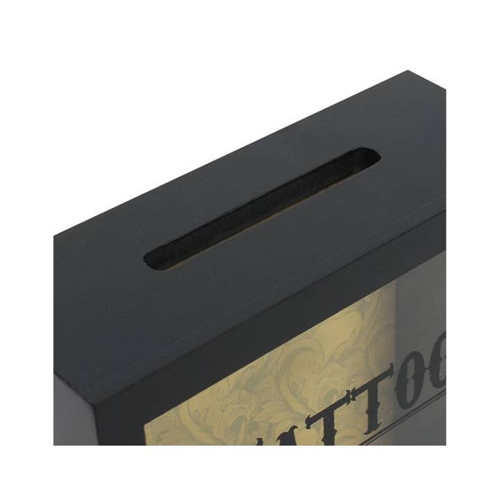 Crystal Magick Wholesale Ltd – wholesale Money/piggy bank – Tattoo Fund Money Box1