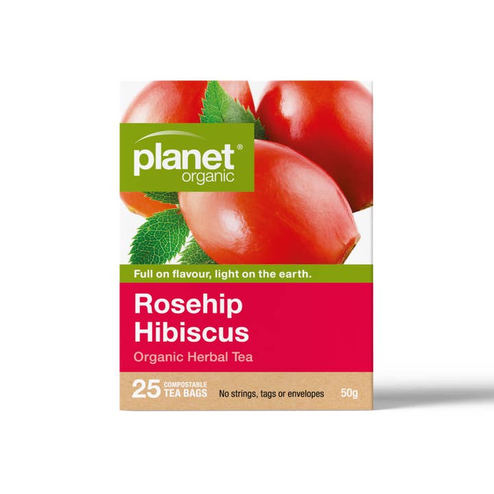Planet Organic - Wholesale Tea bags - Rosehip Hibiscus Tea Bags2