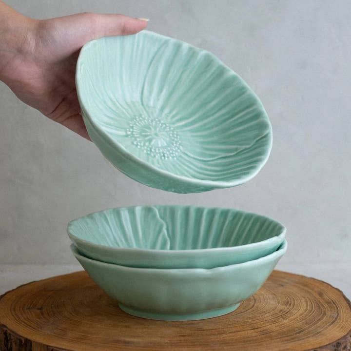 CerAmor Cerâmica - Wholesale Serve Bowl - Poppy bowl1