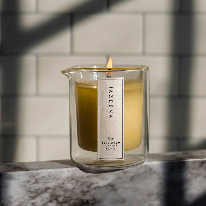 Jazeena - Wholesale Jar/Filled Candle - Body Serum Candle