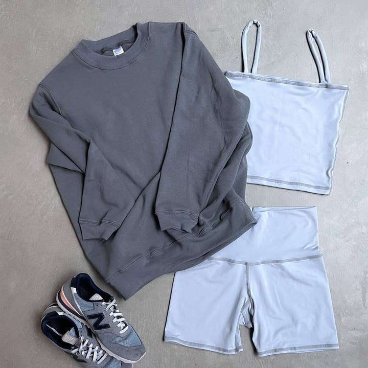 Blank Pullover Sweatshirt ♡ for wholesale by Teeki Boutique + WithLove USA Made ~ Wholesale