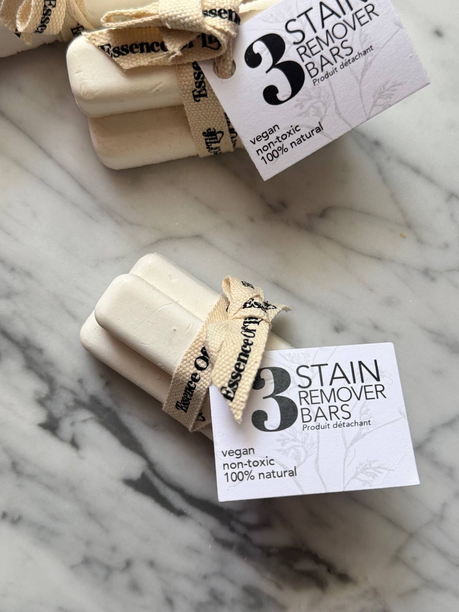 Essence of Life Organics - Vente Détachant - Bâtons détachants pour lessive non toxiques, lot de 36