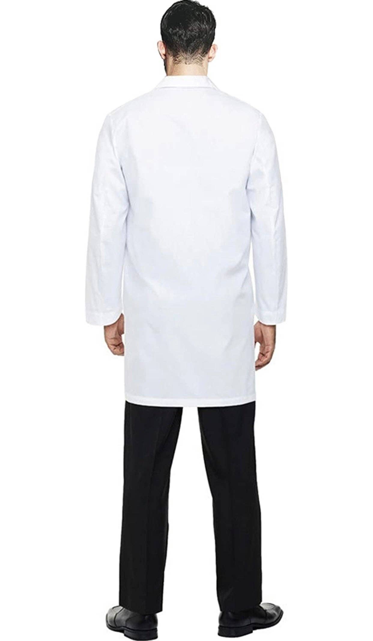 White Adult STEM Lab Coat with Safety Glasses - Protective and Professional for wholesale on Faire1