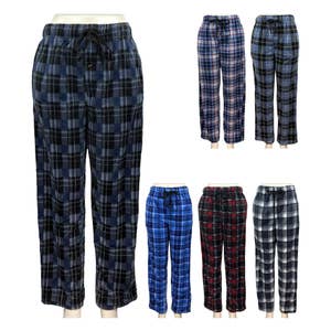 CYZ Mens 100% Cotton Pajama Pants Sleep Lounge Pajamas for Men Woven pj  Pants, Black, Small : : Clothing, Shoes & Accessories