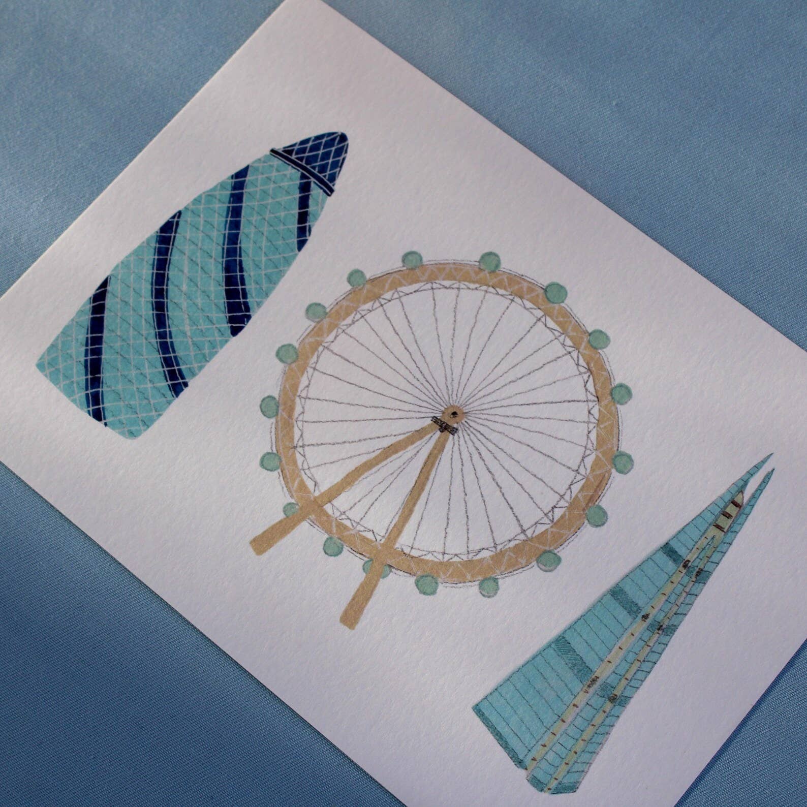 Emma Holmes Art - Wholesale Art Print - Modern London - Art Print2