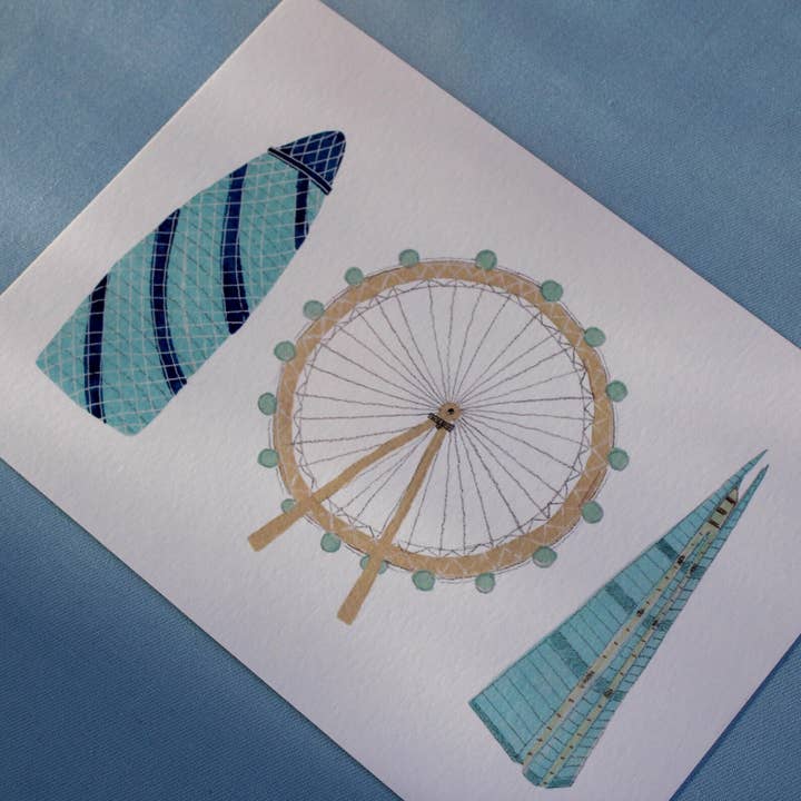 Emma Holmes Art - Wholesale Art Print - Modern London - Art Print2