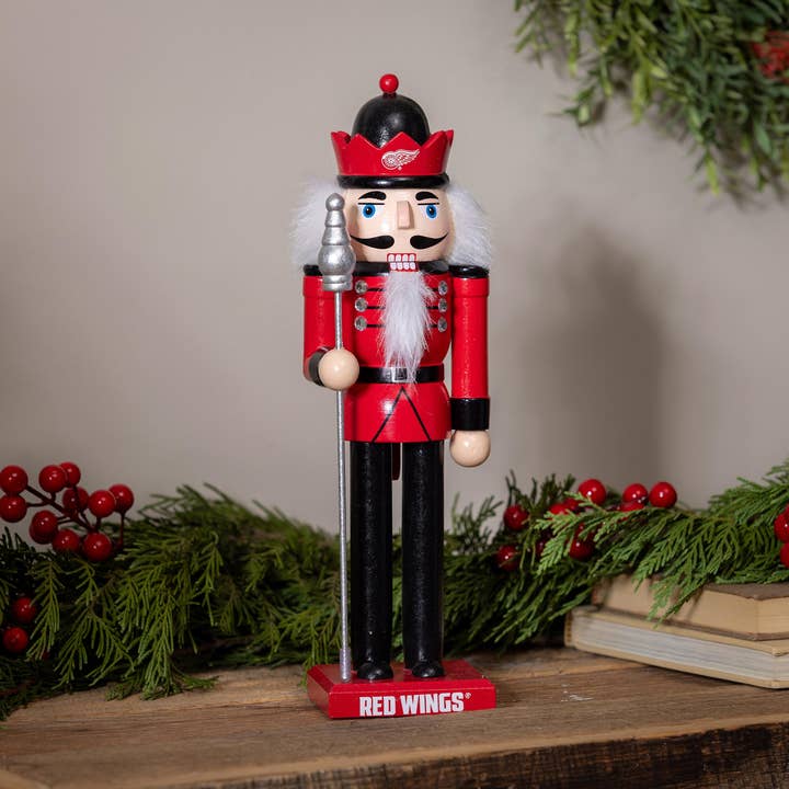 Nutcracker Statue, Detroit Red Wings for wholesale by Evergreen Enterprises