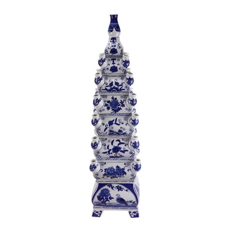 Pyramid tulip vase 88cm high for wholesale by TRAAGOODS.COM
