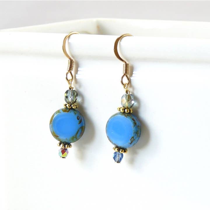 Marlene VanBeek Jewelry – wholesale Hängande örhängen – Skivörhängen - 9 Färger7