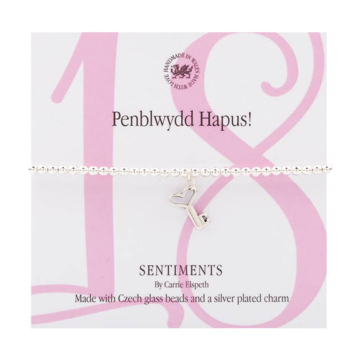 Pulseira de Sentimentos de Idade de Aniversário Feliz por atacado de Carrie Elspeth Jewellery