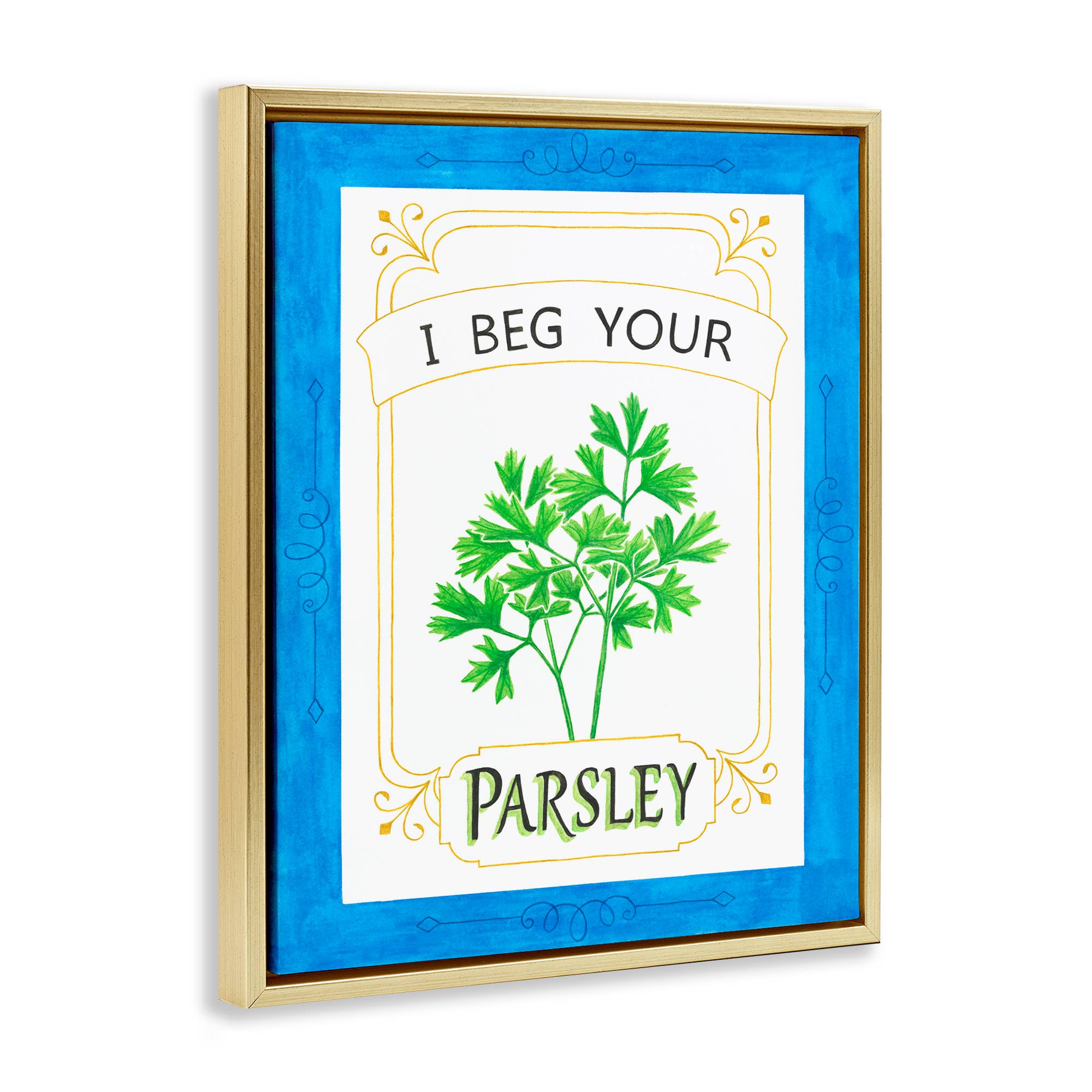 Stupell Industries - Wholesale Wall Sign - I Beg Your Parsley - Framed Wall Art17