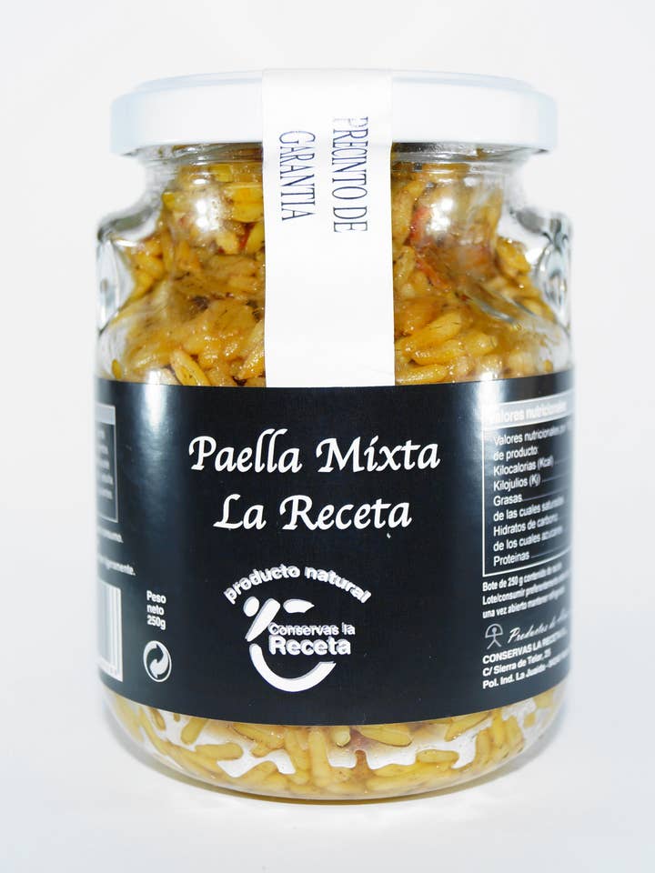MIXED PAELLA 250 GR for wholesale by CONSERVAS LA RECETA