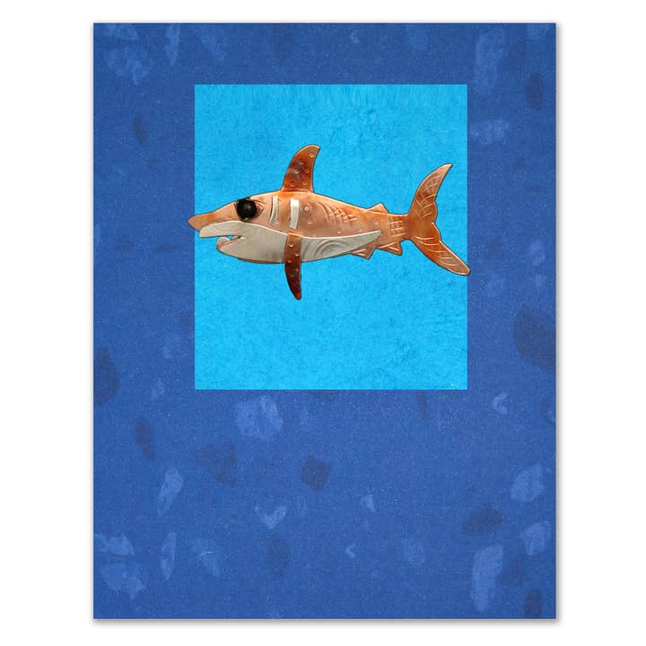 Pilgrim Imports - Wholesale Brooch - Jaws Pin on a Card