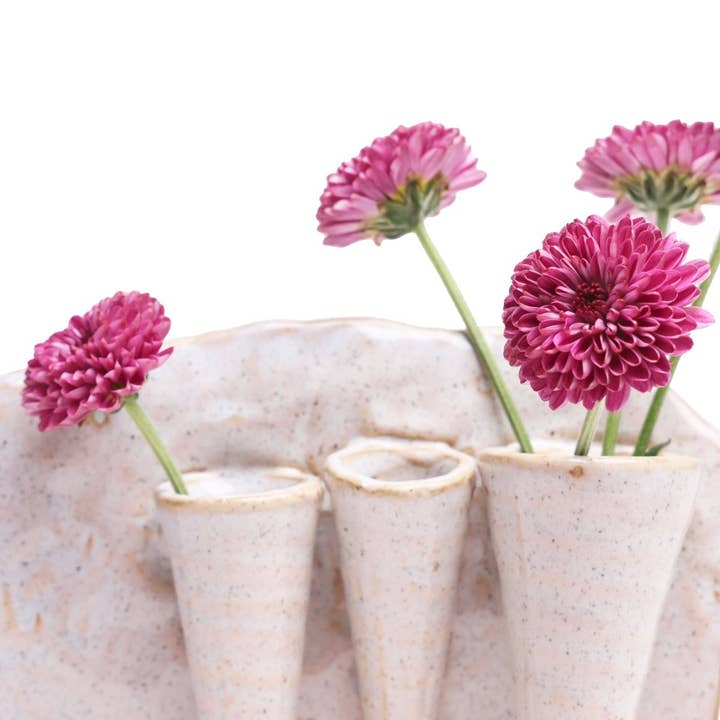 Chive - Wholesale Vase - Lotus Ceramic Handmade Flower Vases With Unique Shapes7