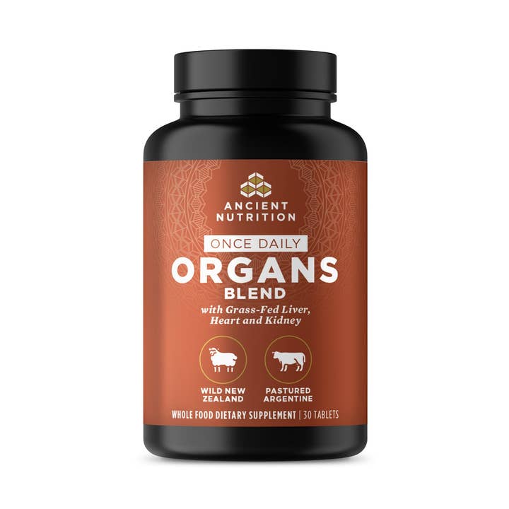 Organs Blend Once Daily | Tablets (30 Tablets) for wholesale by Ancient Nutrition