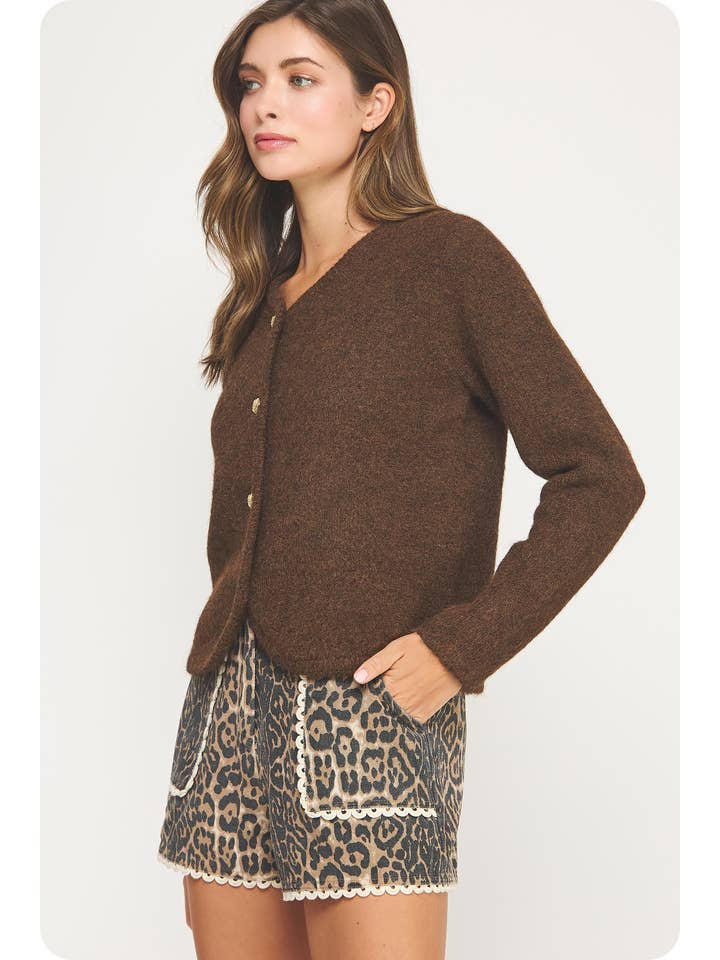 Strut & Bolt – Engroshandel Cardigan - Dame – Knap Ned Cardigan21