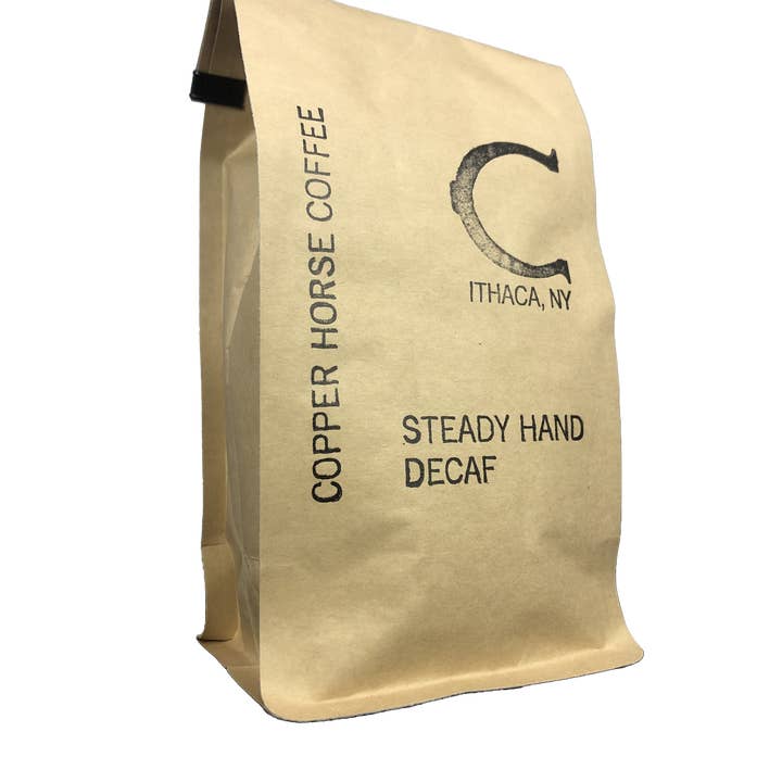 Copper Horse Coffee – Großhandel Kaffeebohnen – Decaf Steady Hand Blend — Schweizer Wasserprozess4