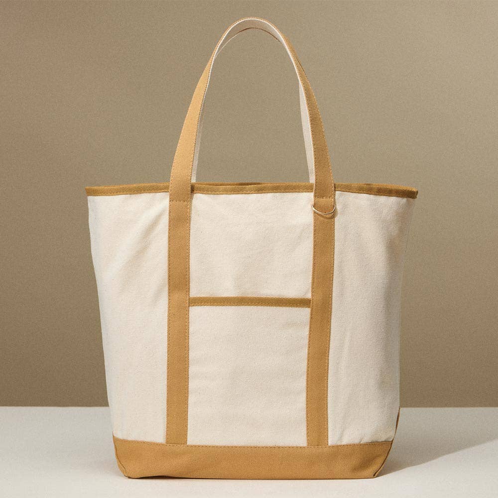 Sensibling Corp. - Wholesale Tote Bag - Women's - Large Multi Classic Canvas Tote Bag
0