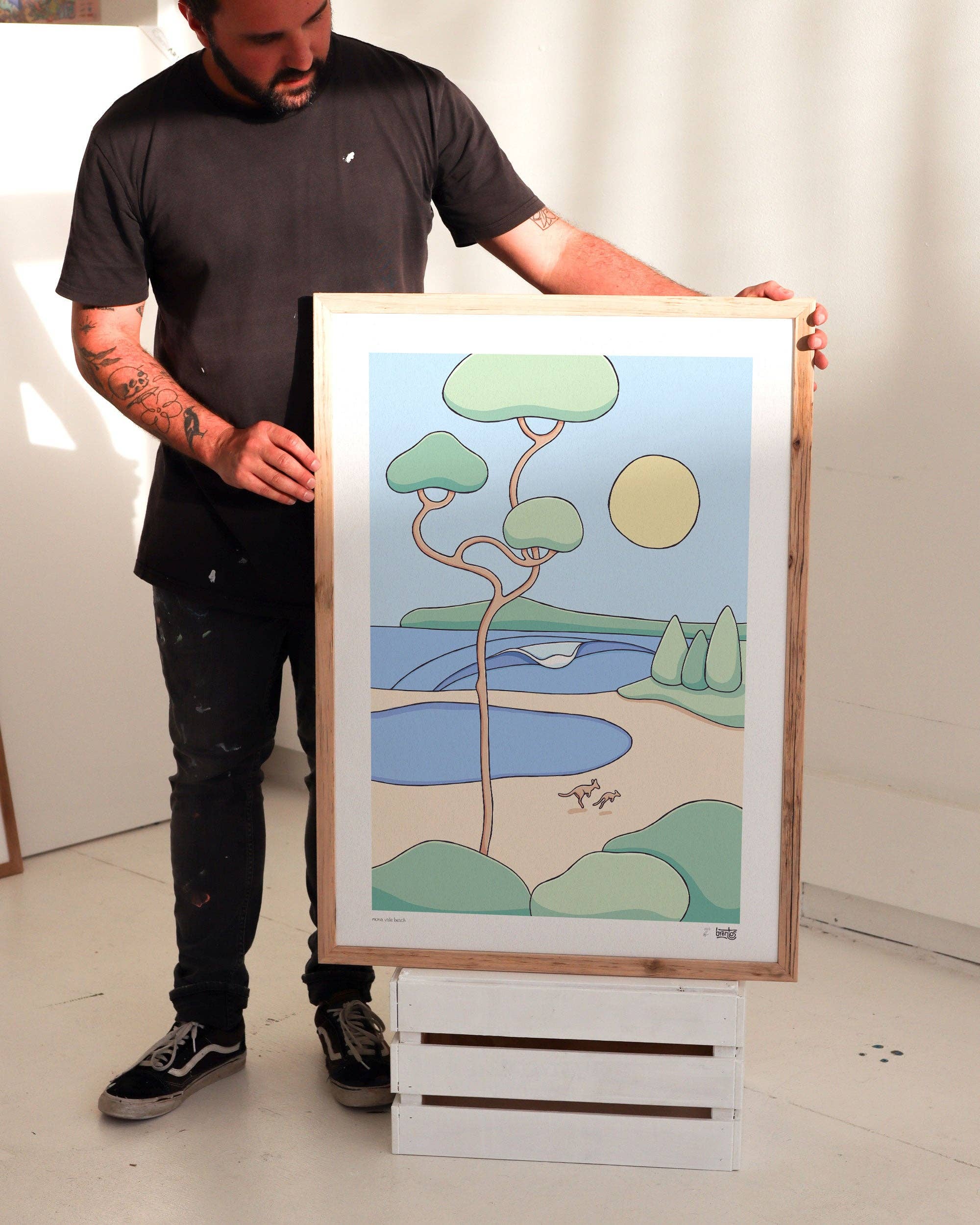 Brentos - Wholesale Art print - Mona Vale Beach Art Print3