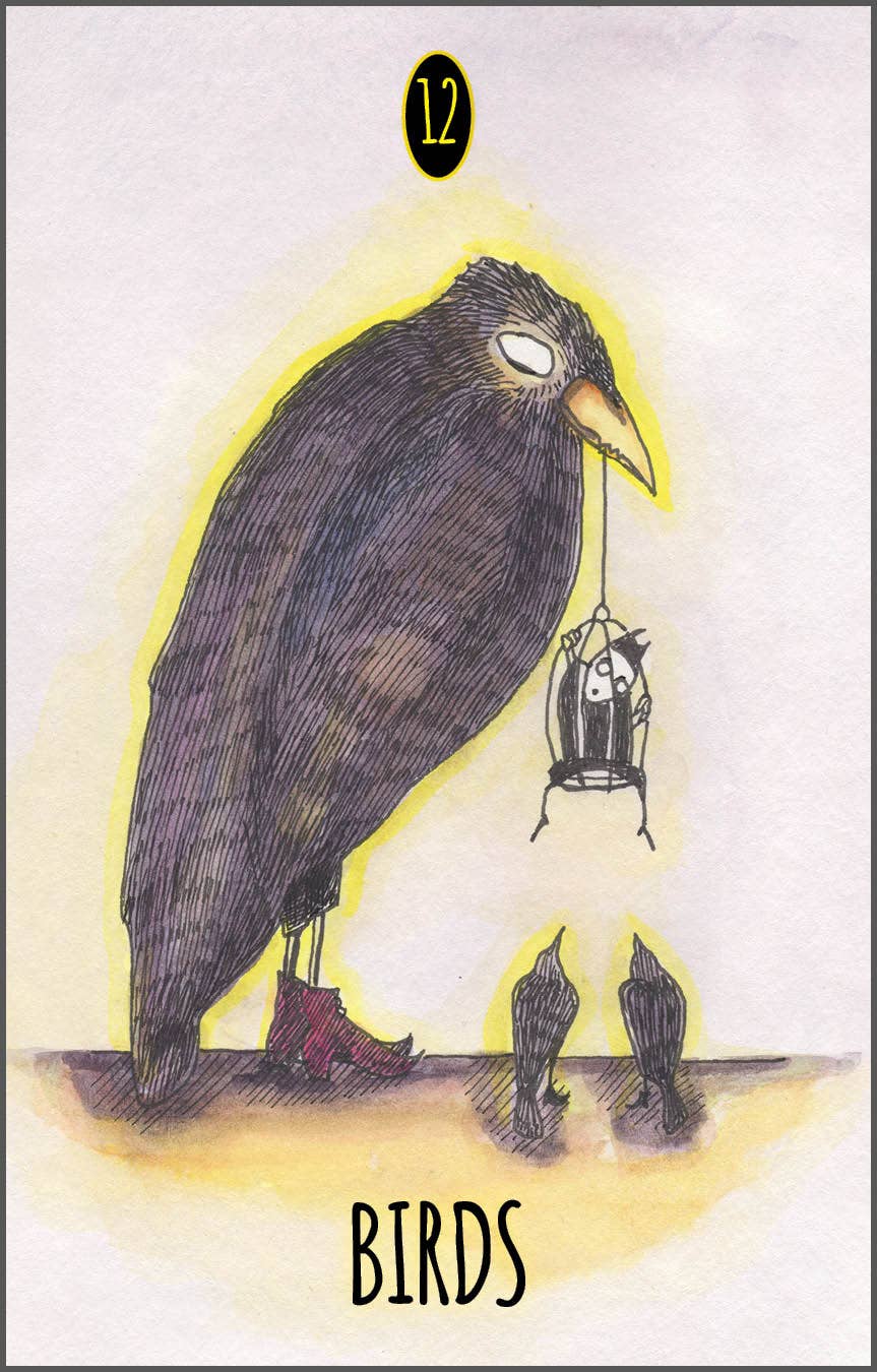 REDFeather - Vente Cartes de tarot - Shadowland Lenormand11