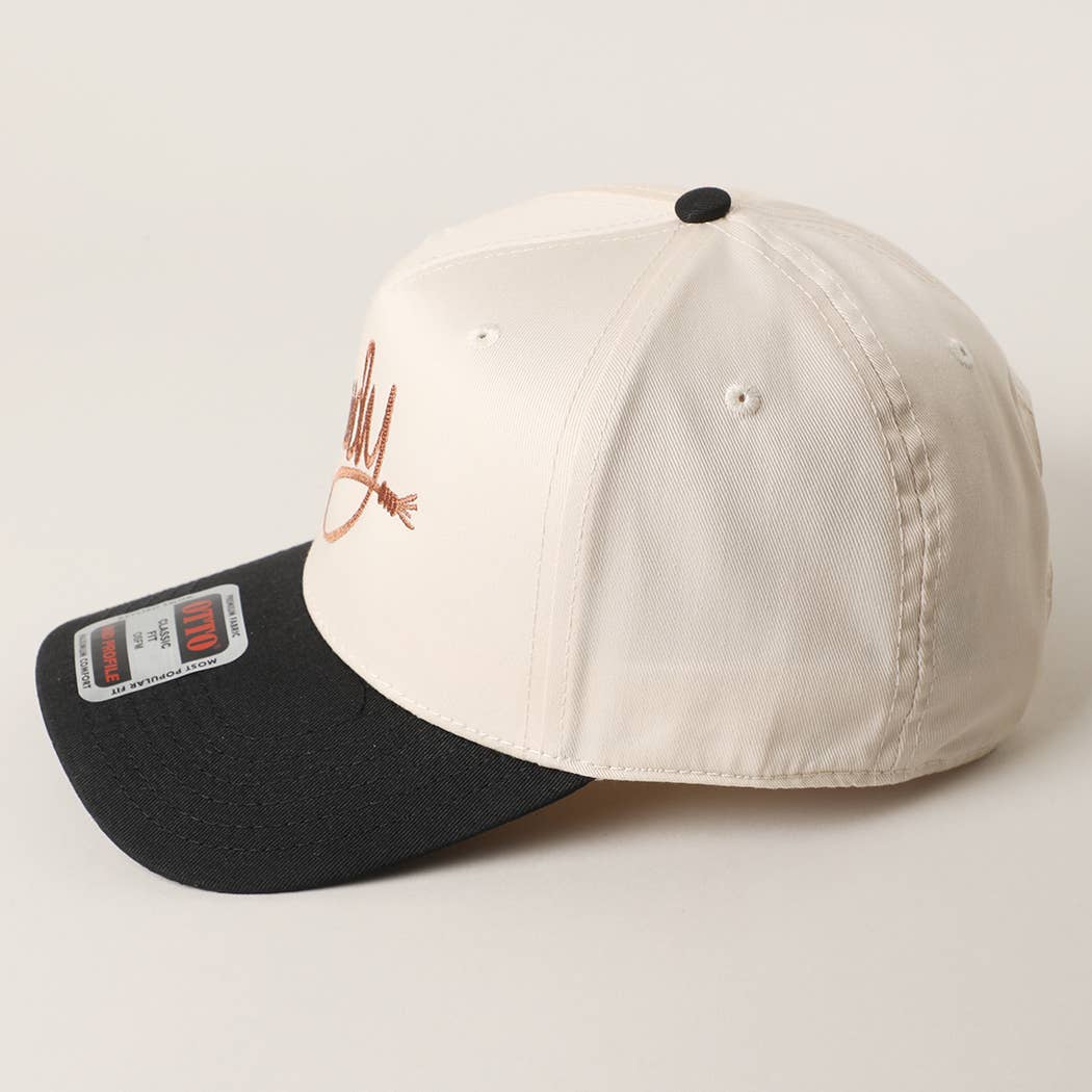 Fashion City - Wholesale Trucker Hat - Unisex - Howdy Embroidered Classic Two-Tone Trucker Hat 2
