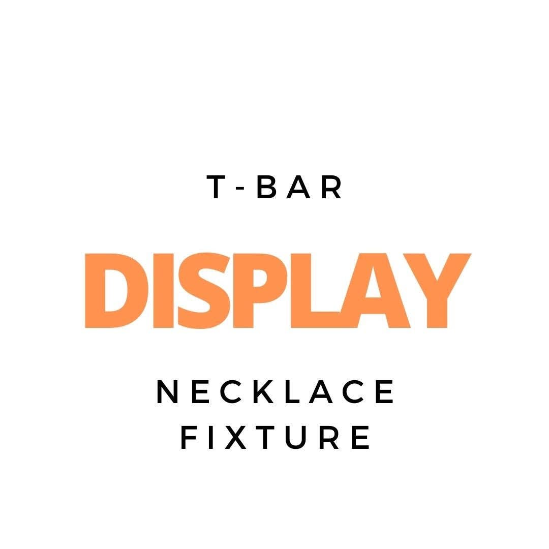 LINNY CO - Wholesale Jewelry Stand & Display - Display - Necklace T-Bar Fixture - $201