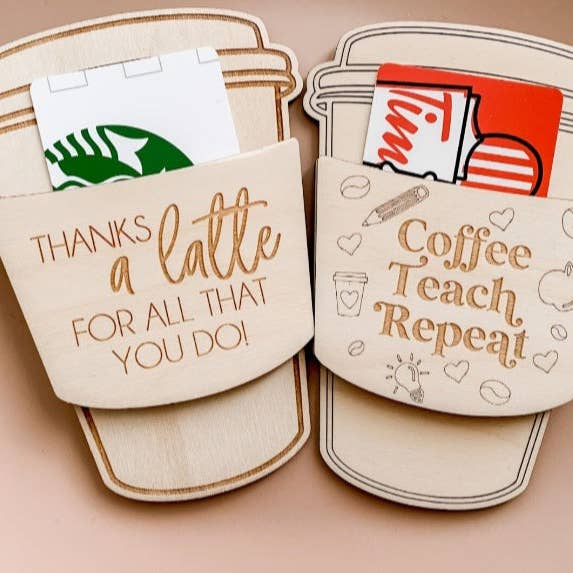 Chelsea Brandt Creations - Wholesale Gift Tag - Teacher Giftcard Holder