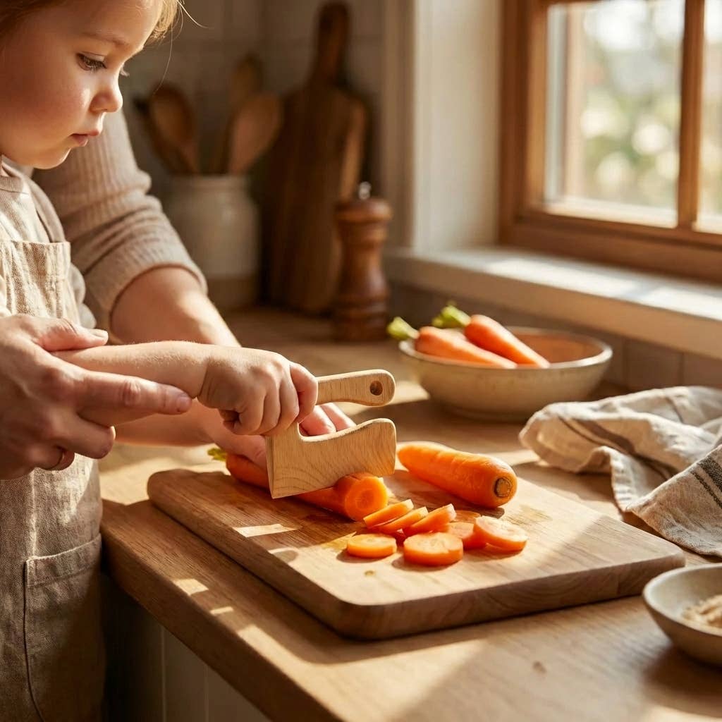 Bamboo Switch - Wholesale Wood toy – Child - Wooden Kids Training Knife | Montessori Bestseller1
