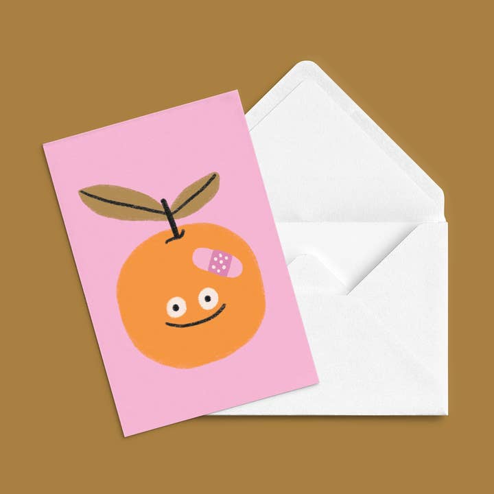 Carte de souhait 'Mlle Clémentine' for wholesale by Anne-Julie Dudemaine