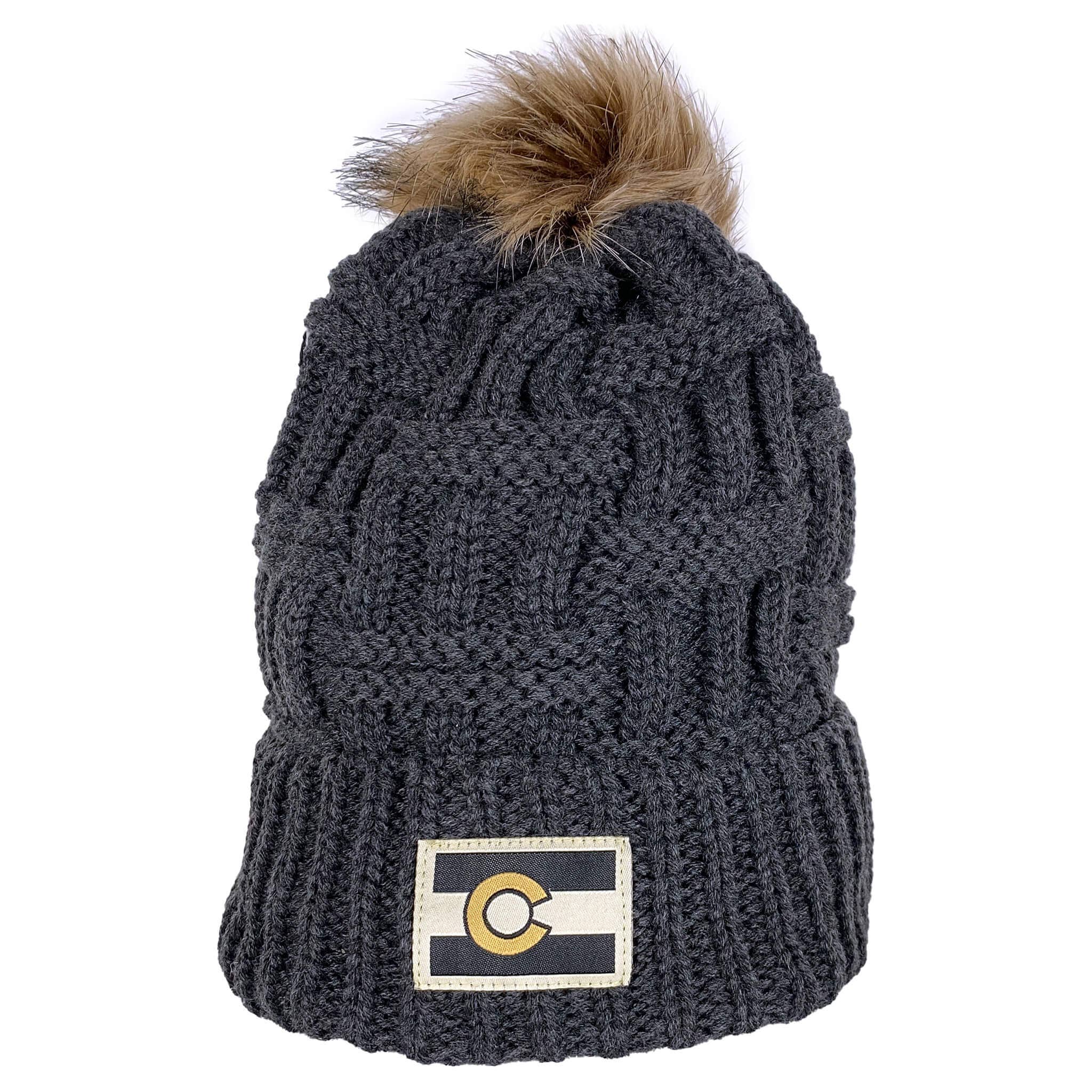 ColoradoCool Apparel - Wholesale Beanie - Women's - Tranquil Beanie - Charcoal0