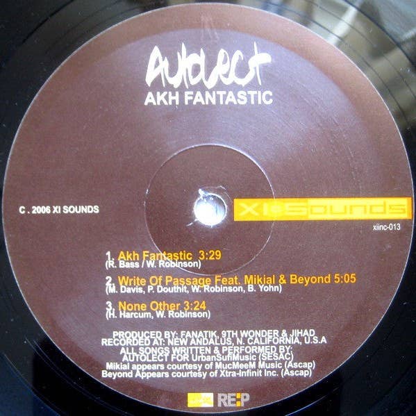 Footprints - Wholesale Music CD/Vinyl - Autolect - Akh Fantastic (12")1