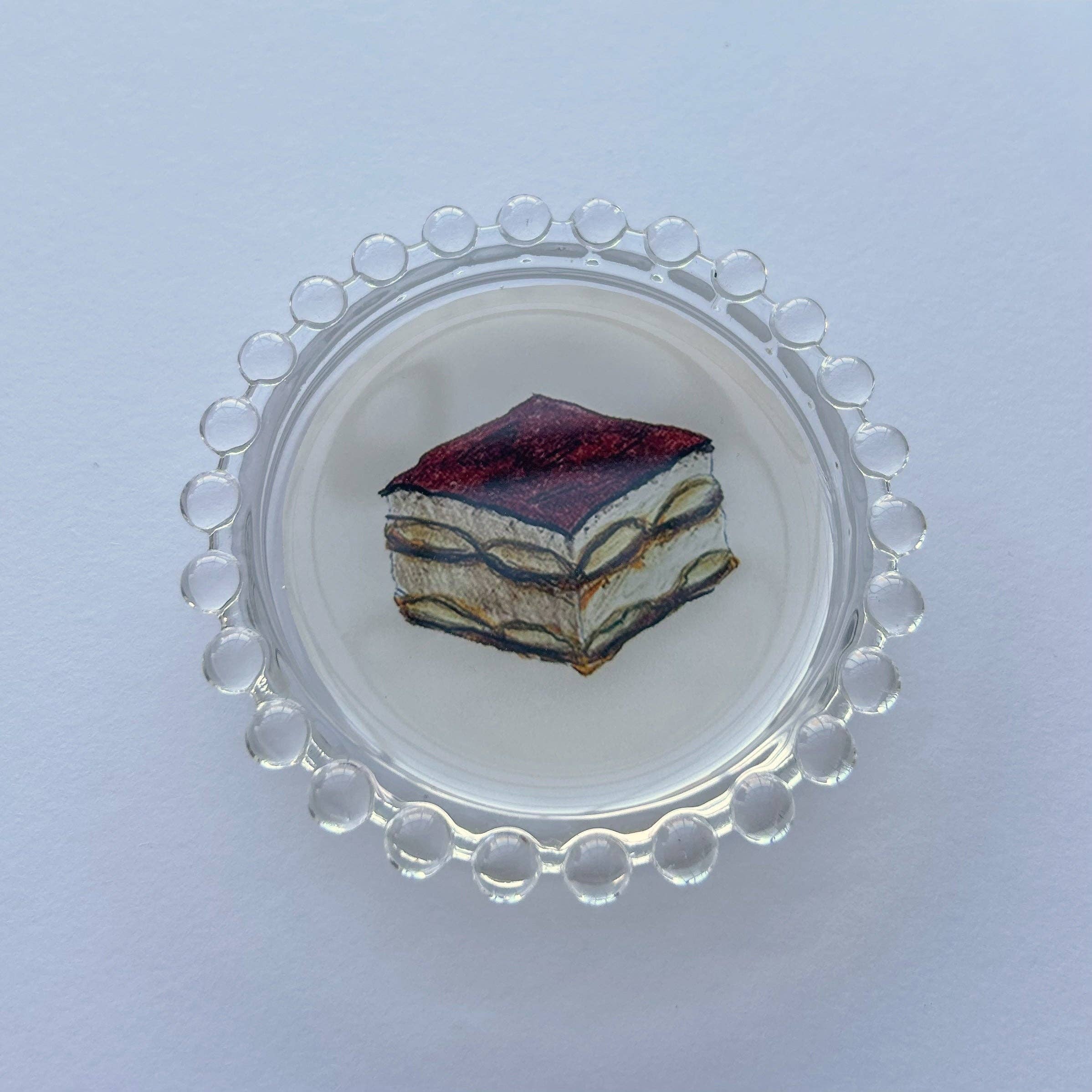 Wear Your Snacks - Vente Plateaux décoratifs - Plat à bibelots Tiramisu0