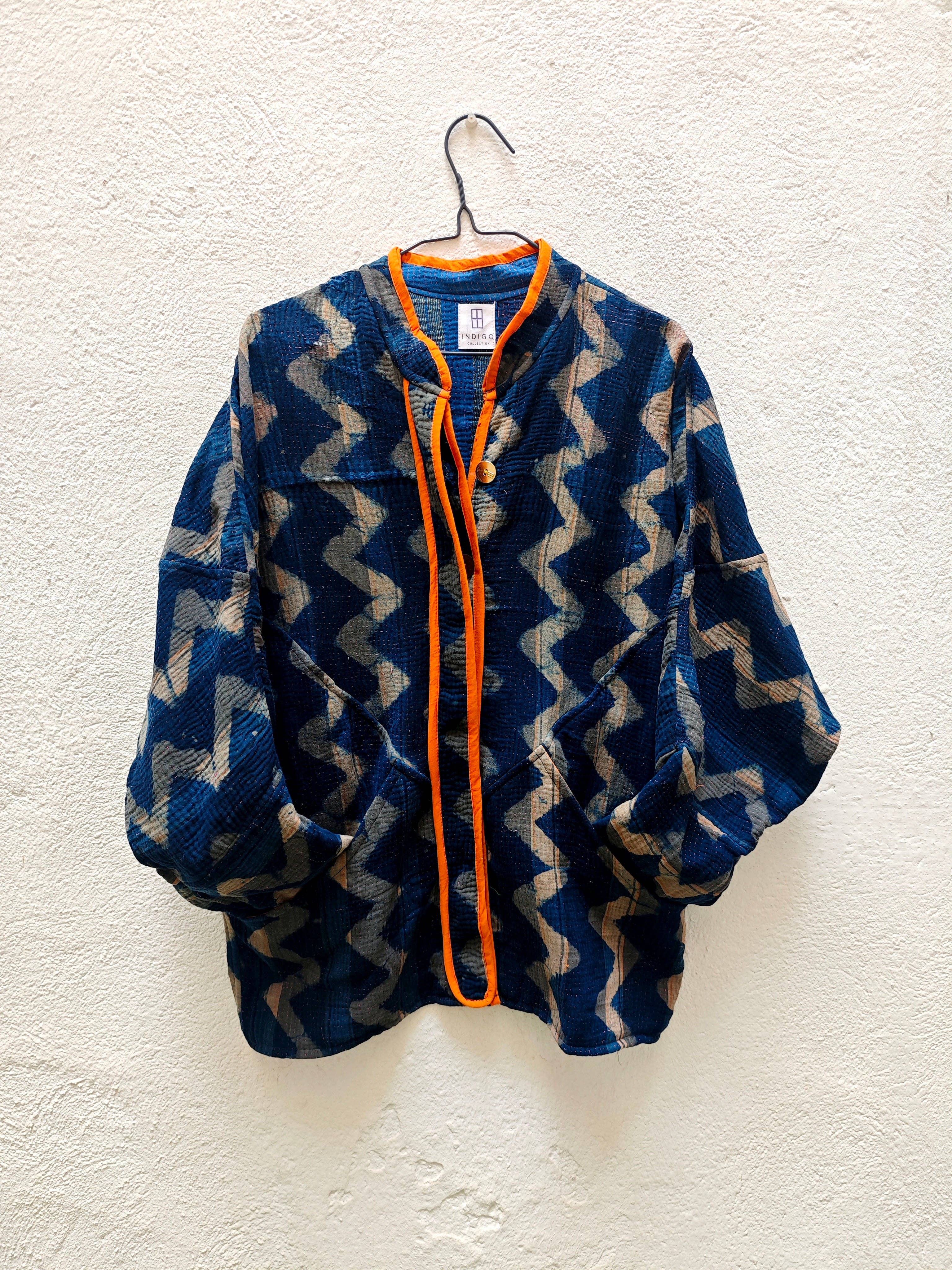 Indigo Collection - Wholesale Jacket - Women's - VINTAGE KANTHA JACKETS26