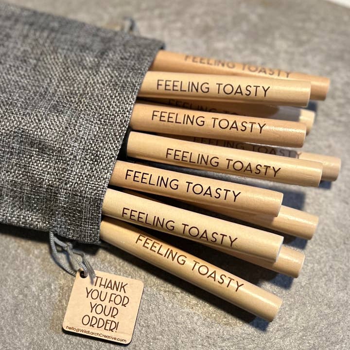 Wild Larch Creative - Wholesale Kitchen Tool/Gadget - 🔥 Personalized S'More Sticks | Marshmallow Roasting Sticks