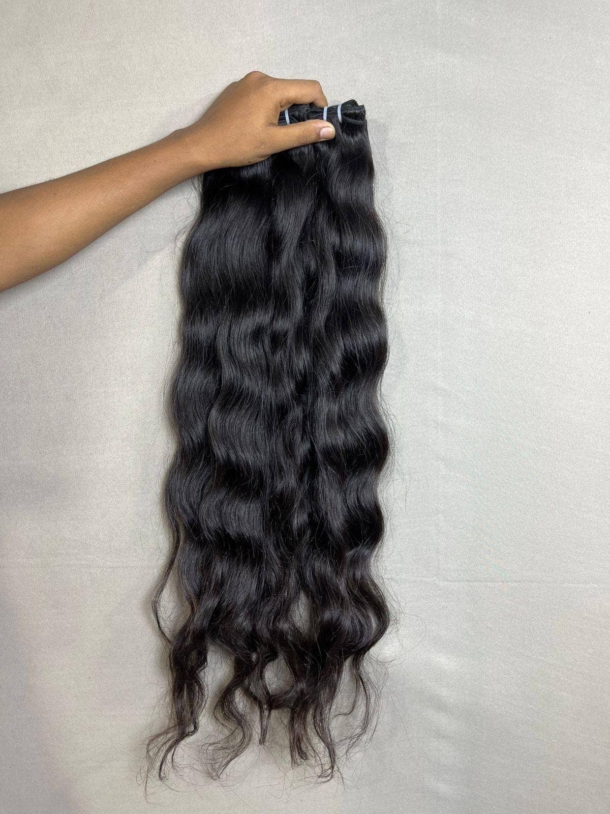 Gaurash Beauty Supply Inc. - Wholesale Hair Extensions - Virgin Indian Wavy Human Hair Bundles: Sew-In & Wig Making3