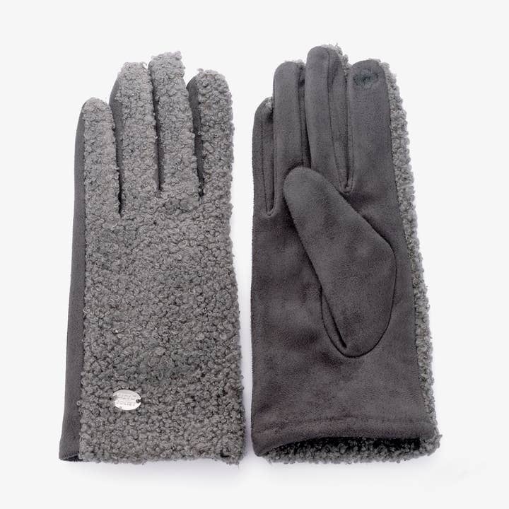 Handschoenen J4527MIX06 Grijs voor wholesale door Liet&Joliet