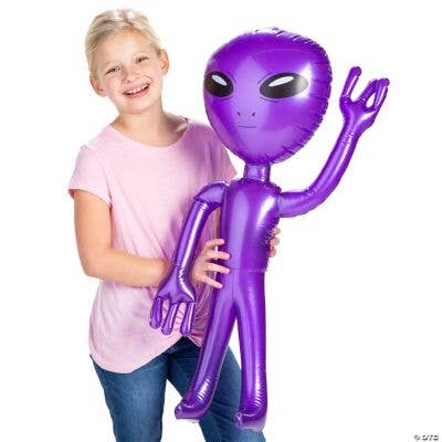 Fun Express - Wholesale Inflatable Toy - Kids & Baby - 36 IN INFLATE ALIEN2