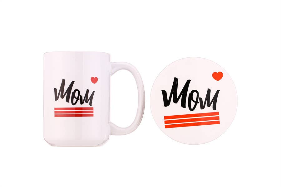 Nima Accessories Inc - Wholesale Coffee Mug - Ladies Mom Themed Coffee Mug and Coaster Gift Set1